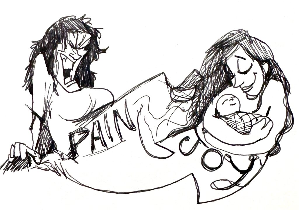 pain and joy in childbirth
